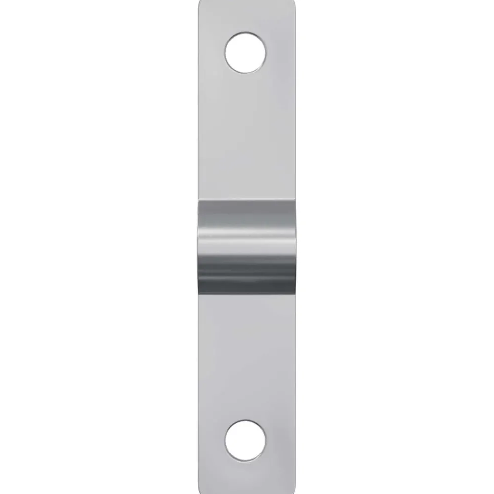 Accessoires De Quincaillerie-vidaXL Plaque de frappe 2 pcs Argenté 50 x 10 x 1,2 mm Fer