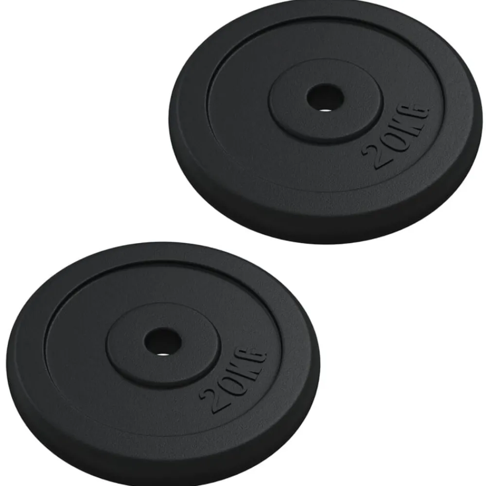 Entraînement & Fitness-vidaXL Plaque de poids 40 kg Fonte