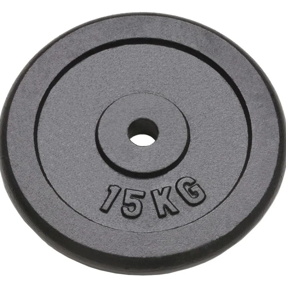 Entraînement & Fitness-vidaXL Plaque de poids 2 pcs 2x15 kg Fonte