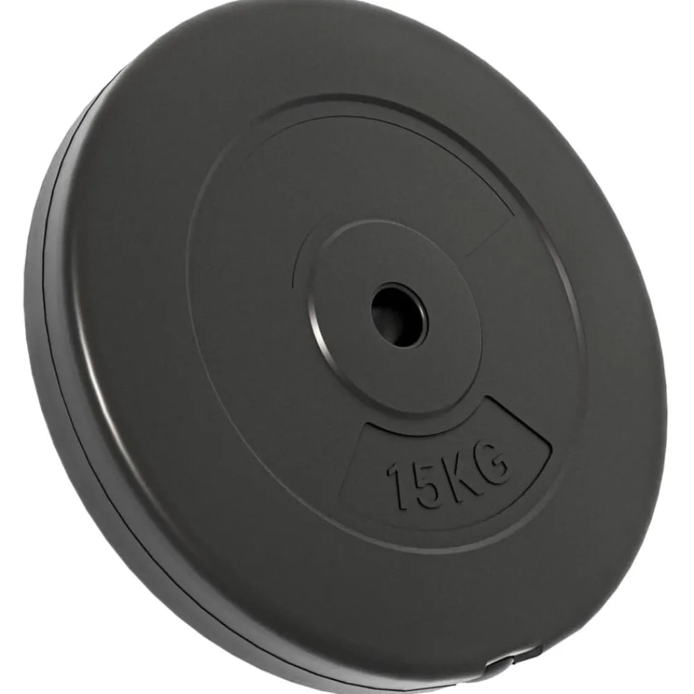 vidaXL Plaques de poids 2 pcs 30 kg Béton