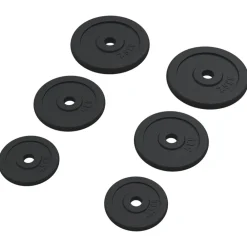 Entraînement & Fitness-vidaXL Plaques de poids 6 pcs 30 kg Fonte