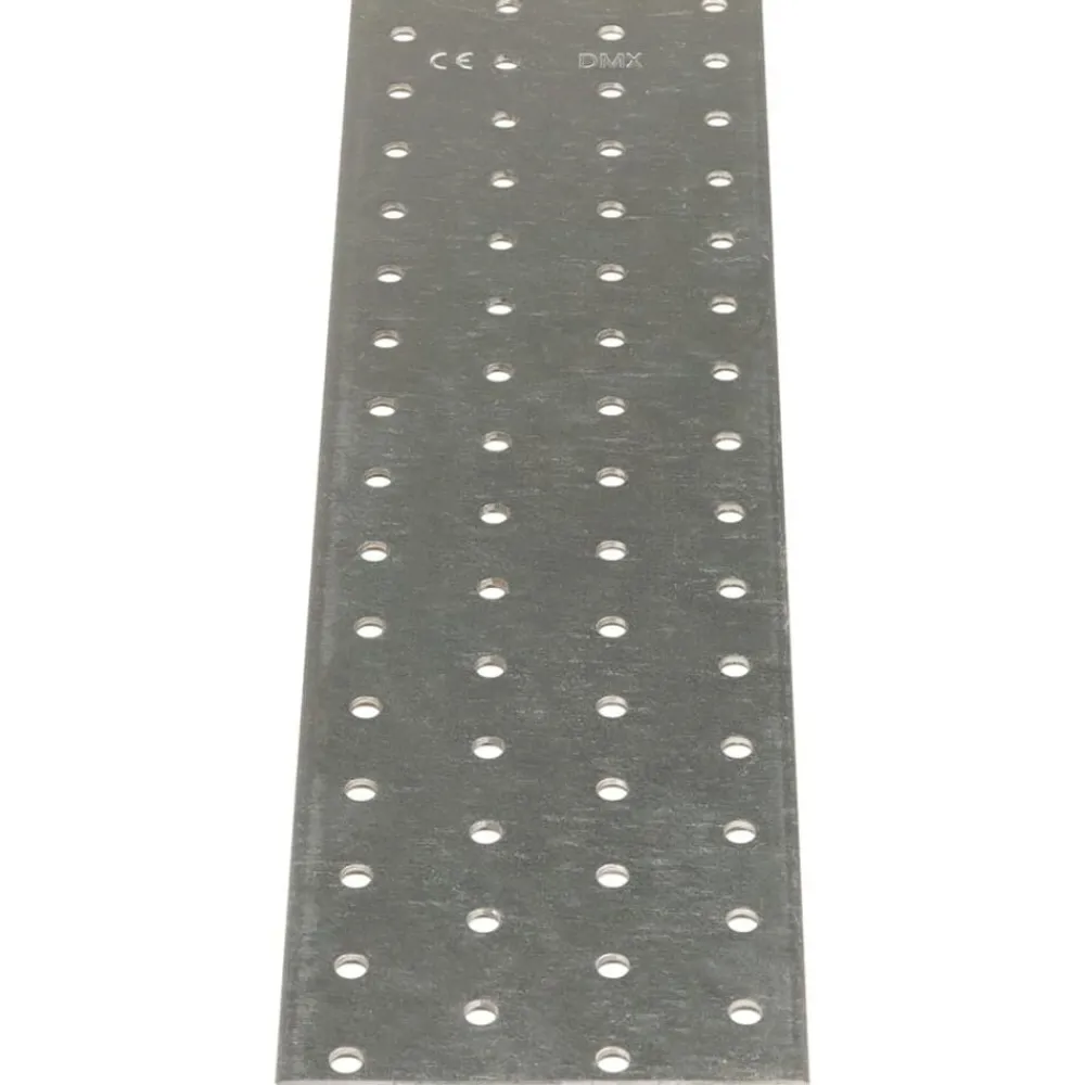 vidaXL Plaques perforées 20 pcs 2 mm 300x80 mm acier galvanisé