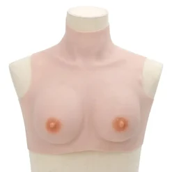 Vêtements & Accessoires-vidaXL Plastron en silicone coupe B caucasien