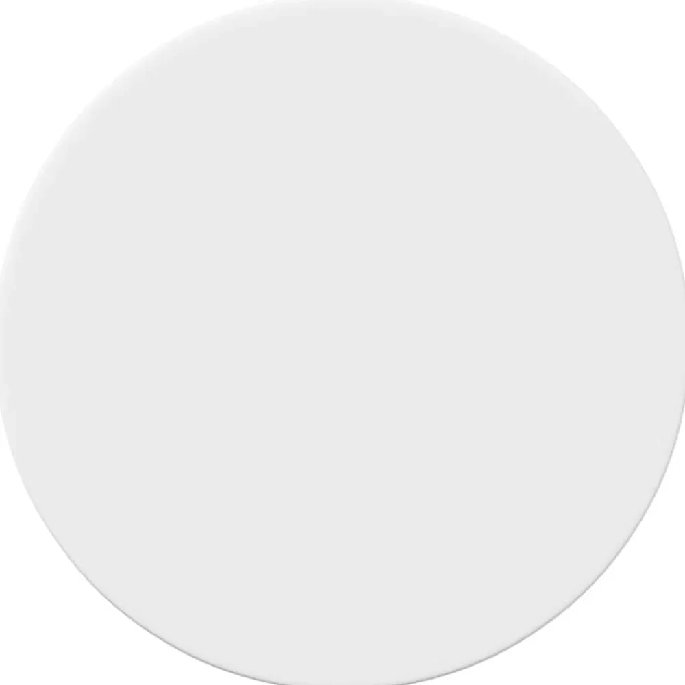 Accessoires Pour Tables-vidaXL Plateau de table Ø 30 x 1,5 cm Bois d'ingénierie Blanc
