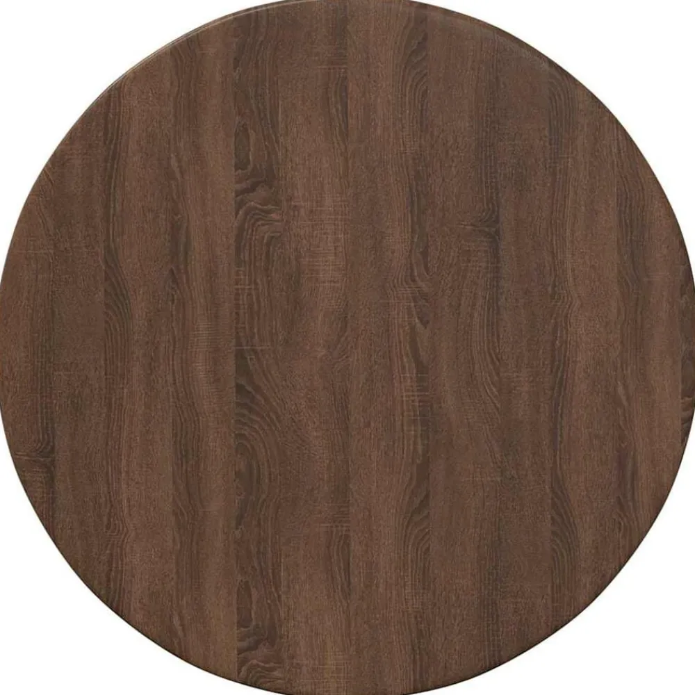 Accessoires Pour Tables-vidaXL Plateau de table Chêne marron Ø 40 x 1,5 cm Bois d'ingénierie Chêne marron