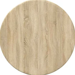 Accessoires Pour Tables-vidaXL Plateau de table Chêne sonoma Ø 30 x 1,5 cm Bois d'ingénierie Ch&ecirc;ne sonoma