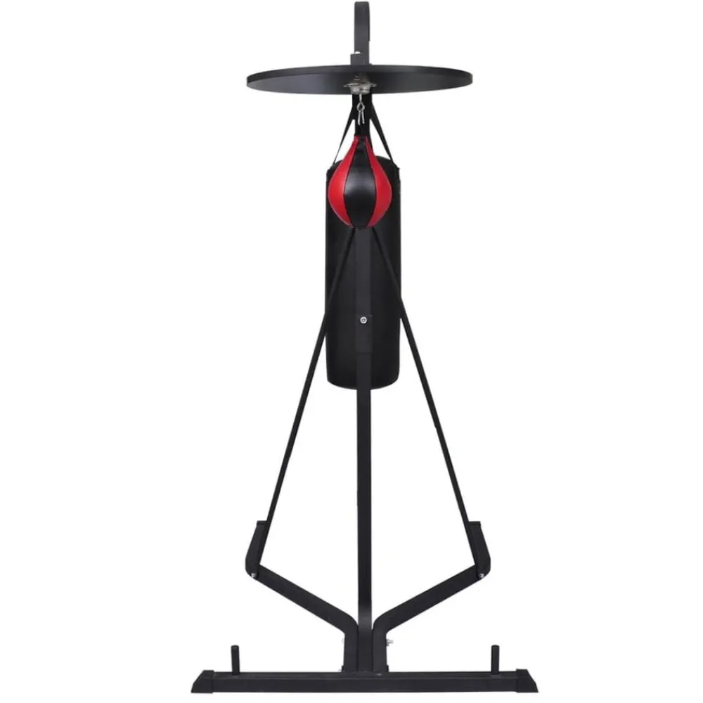 Divers Sports-vidaXL Plateforme avec poire de vitesse et sac de frappe 2 voies