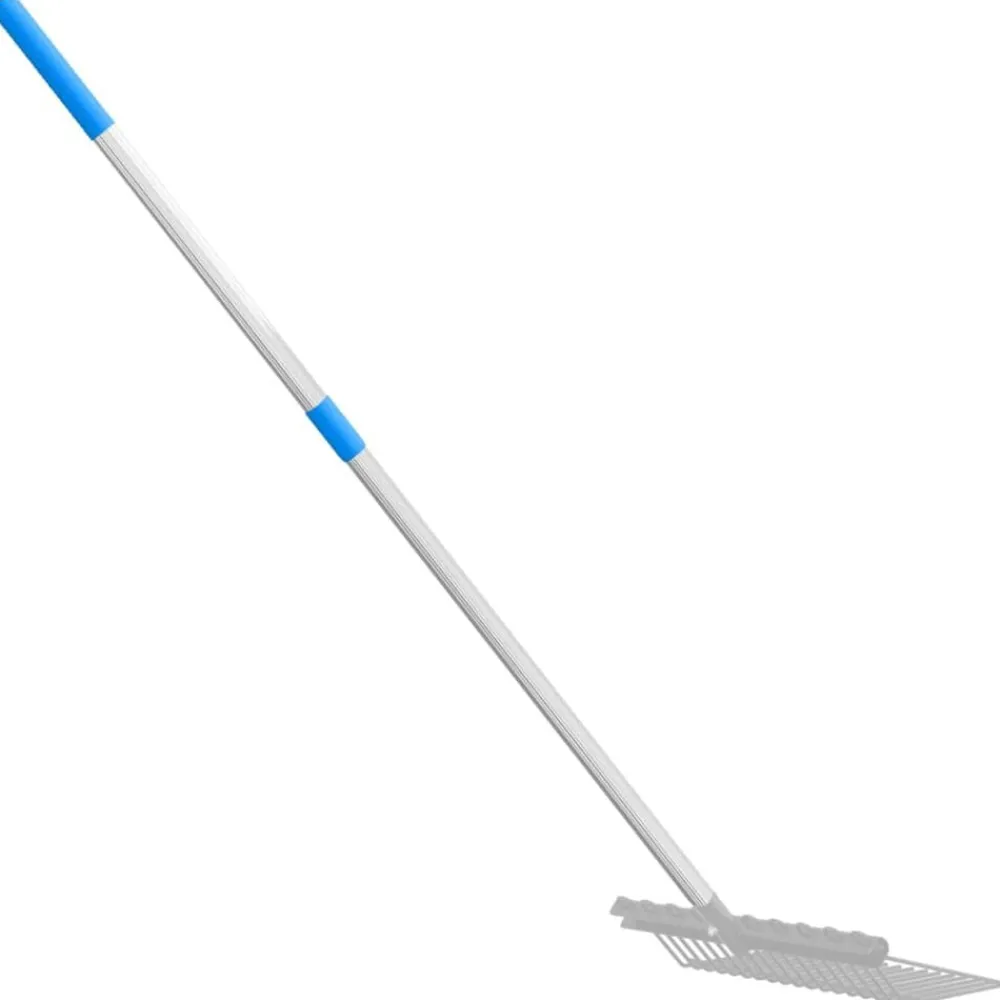 vidaXL Poignée de fourche télescopique argenté acier