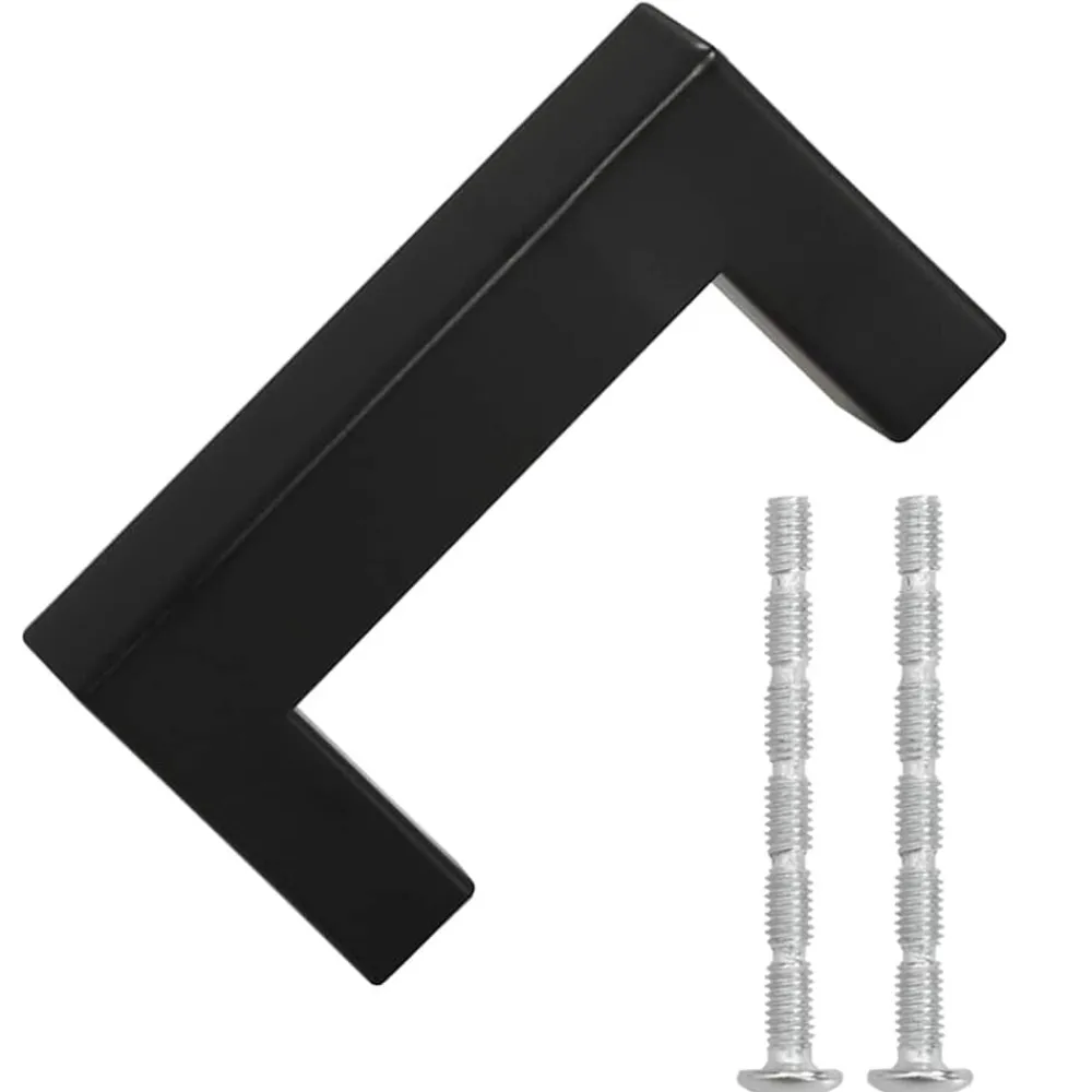 vidaXL Poignées d'armoire 10 pcs 64 mm acier inoxydable