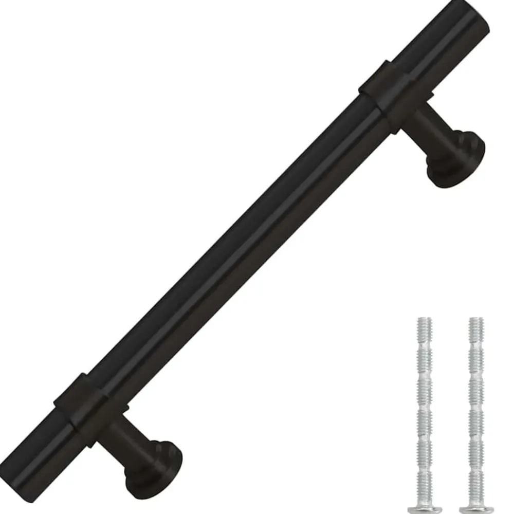 vidaXL Poignées d'armoire 10 pcs 96 mm acier inoxydable