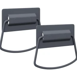 Accessoires De Quincaillerie-vidaXL Poignées de Cabinet 2 pcs 85 x 45 mm Métал Anthracite