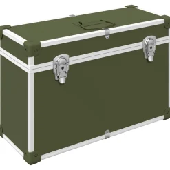 Accessoires De Quincaillerie-vidaXL Poignées de Meuble 2 pcs 85 x 45 mm Métал Vert olive
