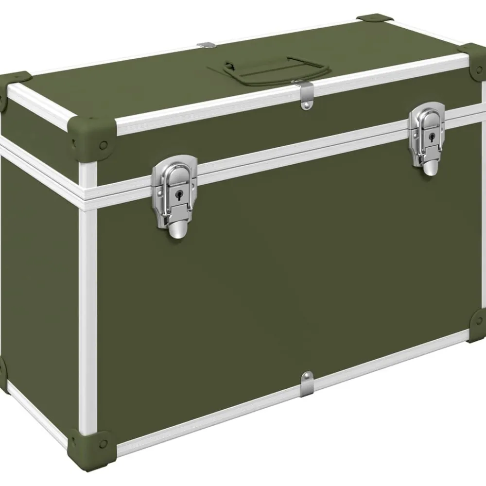 Accessoires De Quincaillerie-vidaXL Poignées de Meuble 2 pcs 85 x 45 mm Métал Vert olive