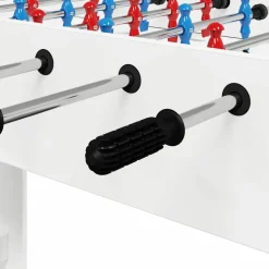 vidaXL Poignées de table de baby-foot 10 pcs Noir 2,8 x 2,8 x 9,3 cm