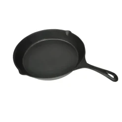 vidaXL Poêle de gril Fonte 30 cm Ronde