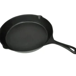 vidaXL Poêle de gril Fonte 30 cm Ronde