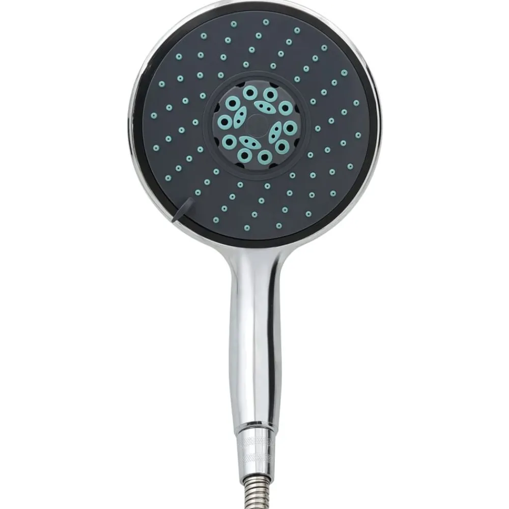 Plomberie-vidaXL Pomme de douche multifonctionnelle à main et tuyau 1,5 m Chrome