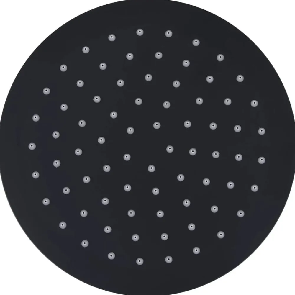 vidaXL Pomme de douche pluie Acier inoxydable 20 cm Ronde