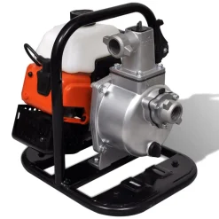 vidaXL Pompe à eau à 2 temps à essence 1,2 kW 0,95 L
