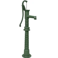 vidaXL Pompe à eau de jardin avec support Fonte