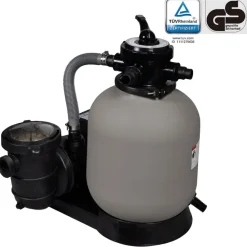 Piscine & Spa-vidaXL Pompe à filtre à sable 600 W 17000 l/h