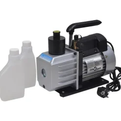 vidaXL Pompe à vide 50 L/min avec manomètre à 4 voies en kit d'outils