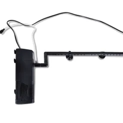 vidaXL Pompe de filtration d'aquarium avec charbon actif 800 L/h