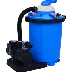 Piscine & Spa-vidaXL Pompe de filtration à sable avec minuterie 550 W 50 L