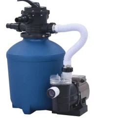 vidaXL Pompe filtrante à sable avec minuterie 530 W 10980 L/h