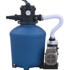 vidaXL Pompe filtrante à sable avec minuterie 530 W 10980 L/h