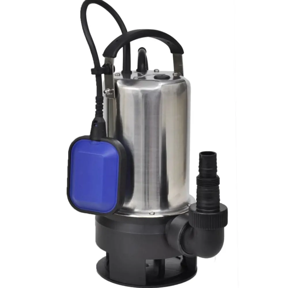 Pompes-vidaXL Pompe submersible pour eaux sales 1100 W 16500 L/h