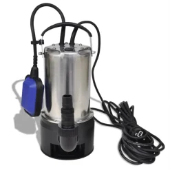 Pompes-vidaXL Pompe submersible pour eaux sales 1100 W 16500 L/h