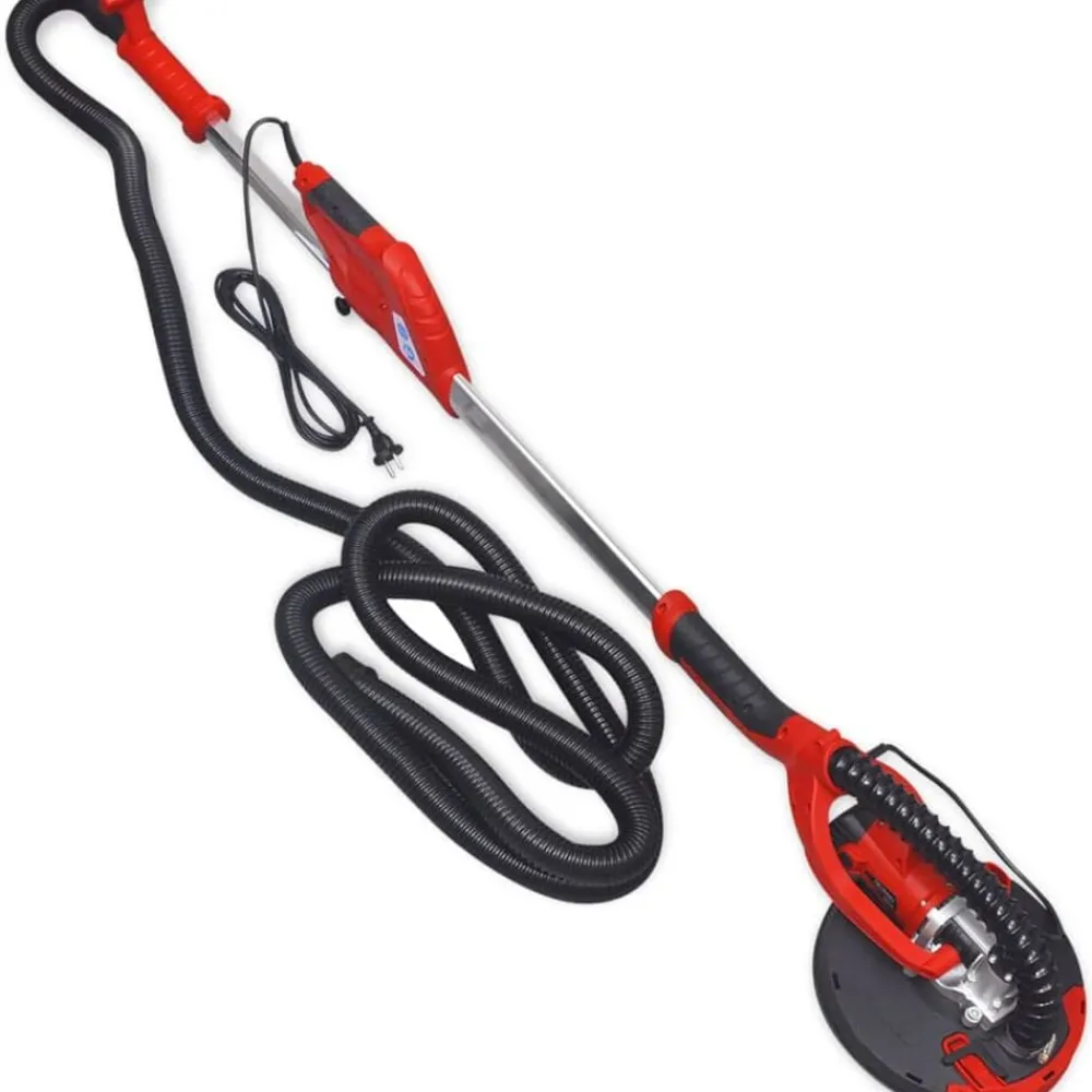 Outils-vidaXL Ponceuse de cloison sèche Rouge 750 W