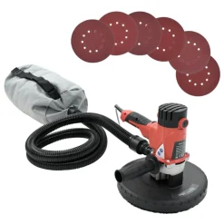 vidaXL Ponceuse pour cloison sèche avec fonction d'aspiration 1200 W