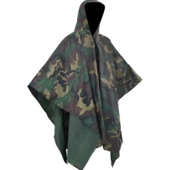 Vêtements & Accessoires-vidaXL Poncho de pluie imperméable pour camping/randonnée Camouflage