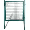 Clôtures & Barrières-vidaXL Portail de clôture à une porte 100x100 cm en acier thermolaqué