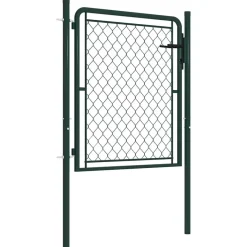 vidaXL Portail de jardin en acier 100 x 75 cm