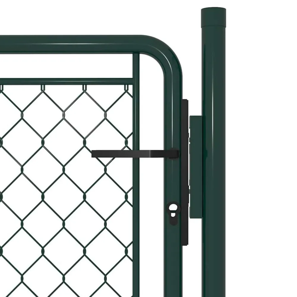 vidaXL Portail de jardin en acier 100 x 75 cm
