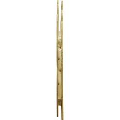 vidaXL Portail de jardin bois de pin imprégné 100x75 cm