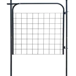 vidaXL Portail de jardin 100x100 cm