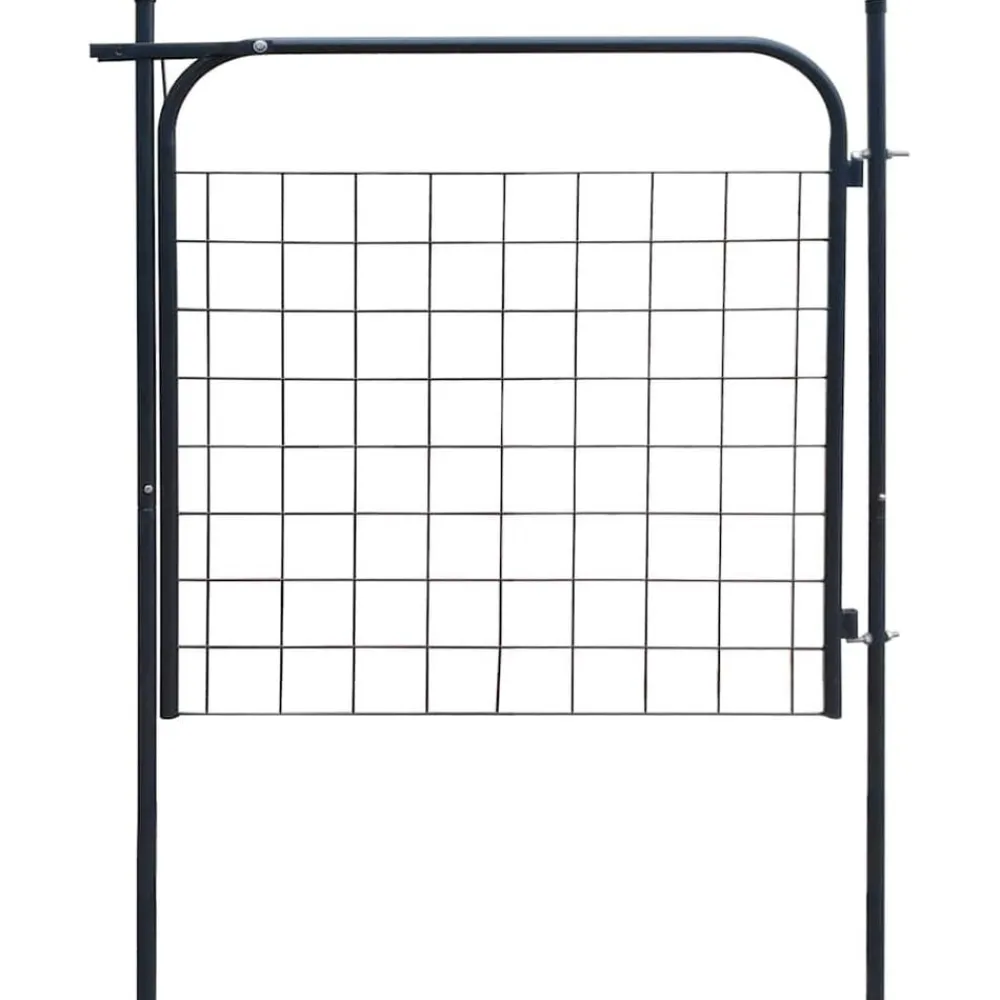 vidaXL Portail de jardin 100x100 cm