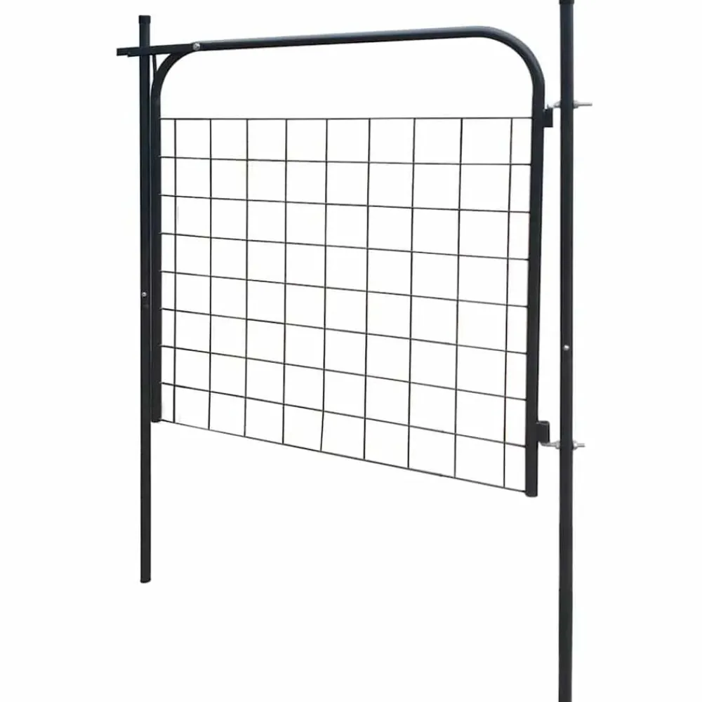 vidaXL Portail de jardin 100x100 cm