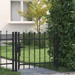 vidaXL Portail de porte Boxtel avec tête pointue 100x75 cm