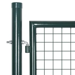 Clôtures & Barrières-vidaXL Portail double 300x150 cm en acier thermolaqué