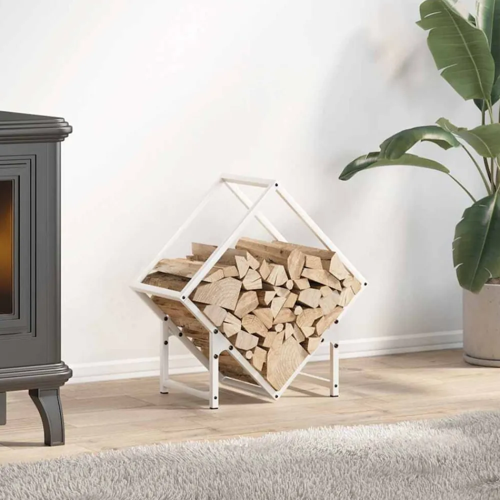vidaXL Portant de bois chauffage 50x25x50 cm