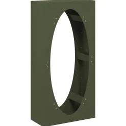 vidaXL Portant de bois chauffage 50x23x100 cm