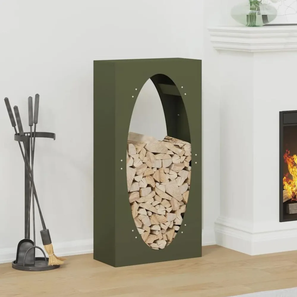 vidaXL Portant de bois chauffage 50x23x100 cm