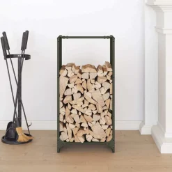 vidaXL Portant de bois chauffage 40x30x80 cm