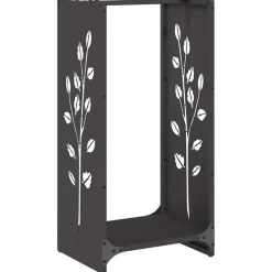 vidaXL Portant de bois chauffage 40x30x80 cm