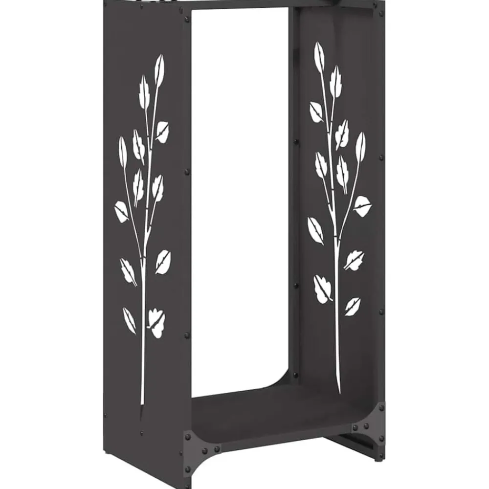 vidaXL Portant de bois chauffage 40x30x80 cm